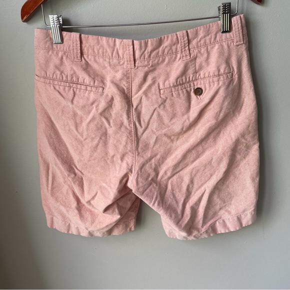 J Crew Gramercy oxford shorts Orange Men’s Size 30W 8” Inseam- Cotton‎ Shorts - Picture 3 of 6
